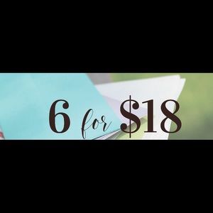 🛑🛑 6 for $18 🛑🛑